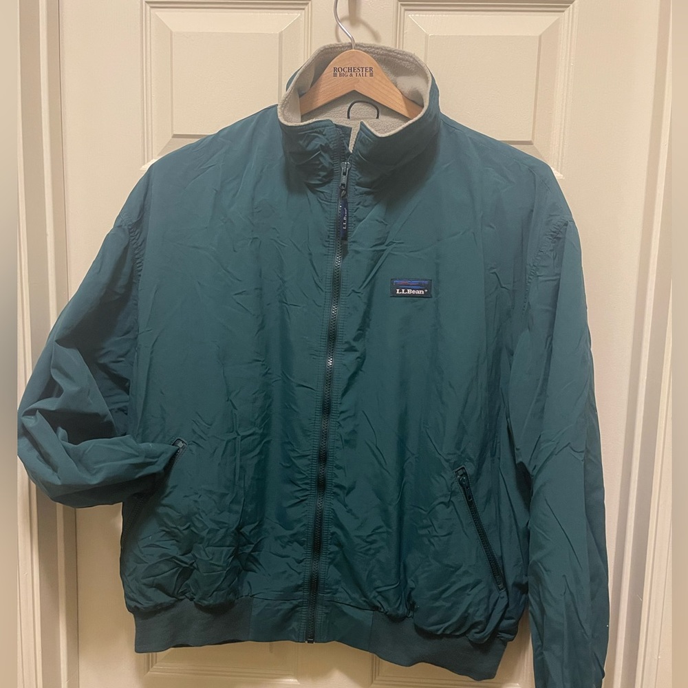 L. L. Bean fleece lined jacket